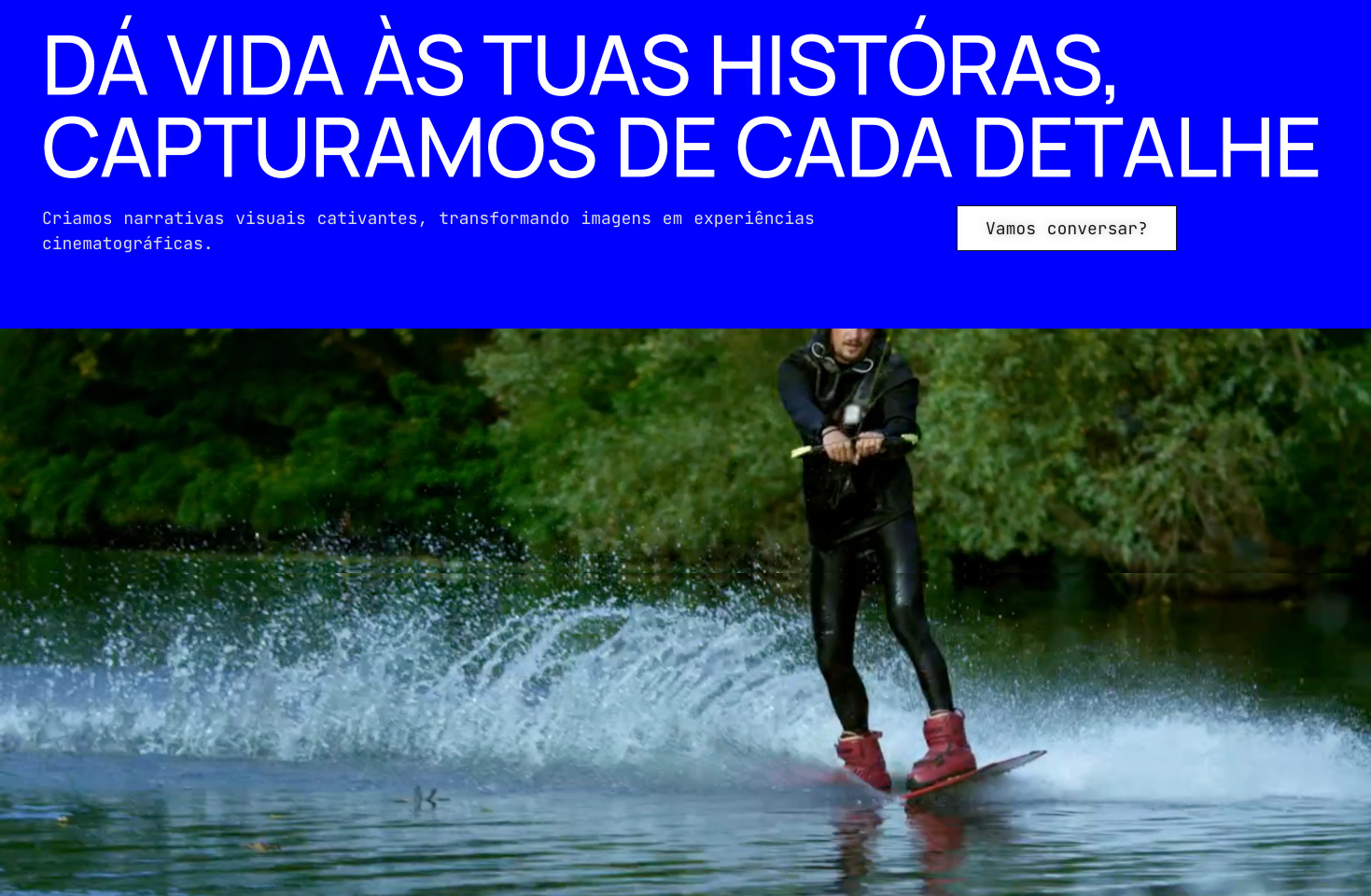 Website de um videomaker